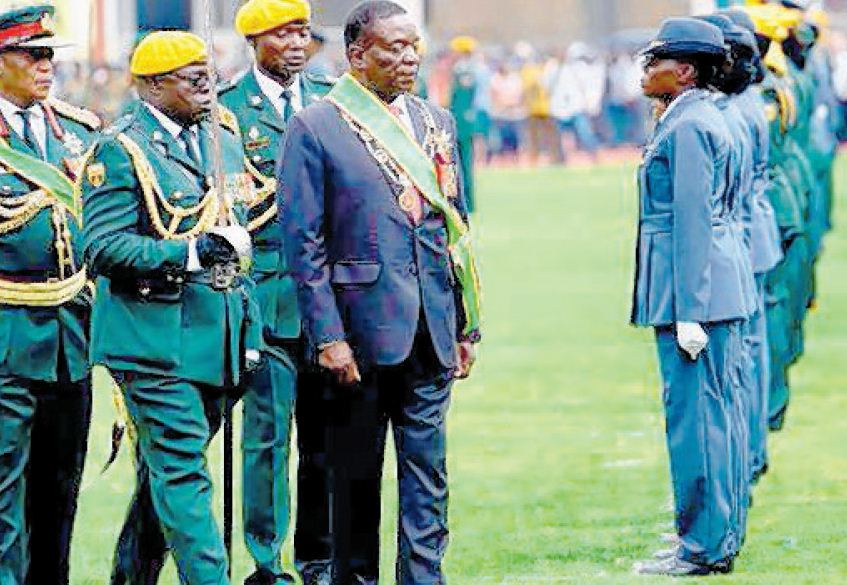 Zim leader’s heavy on military The Citizen