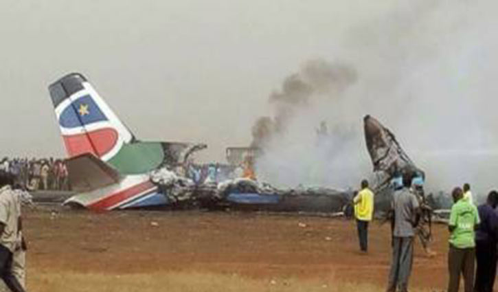 17 people killed in South Sudan plane crash