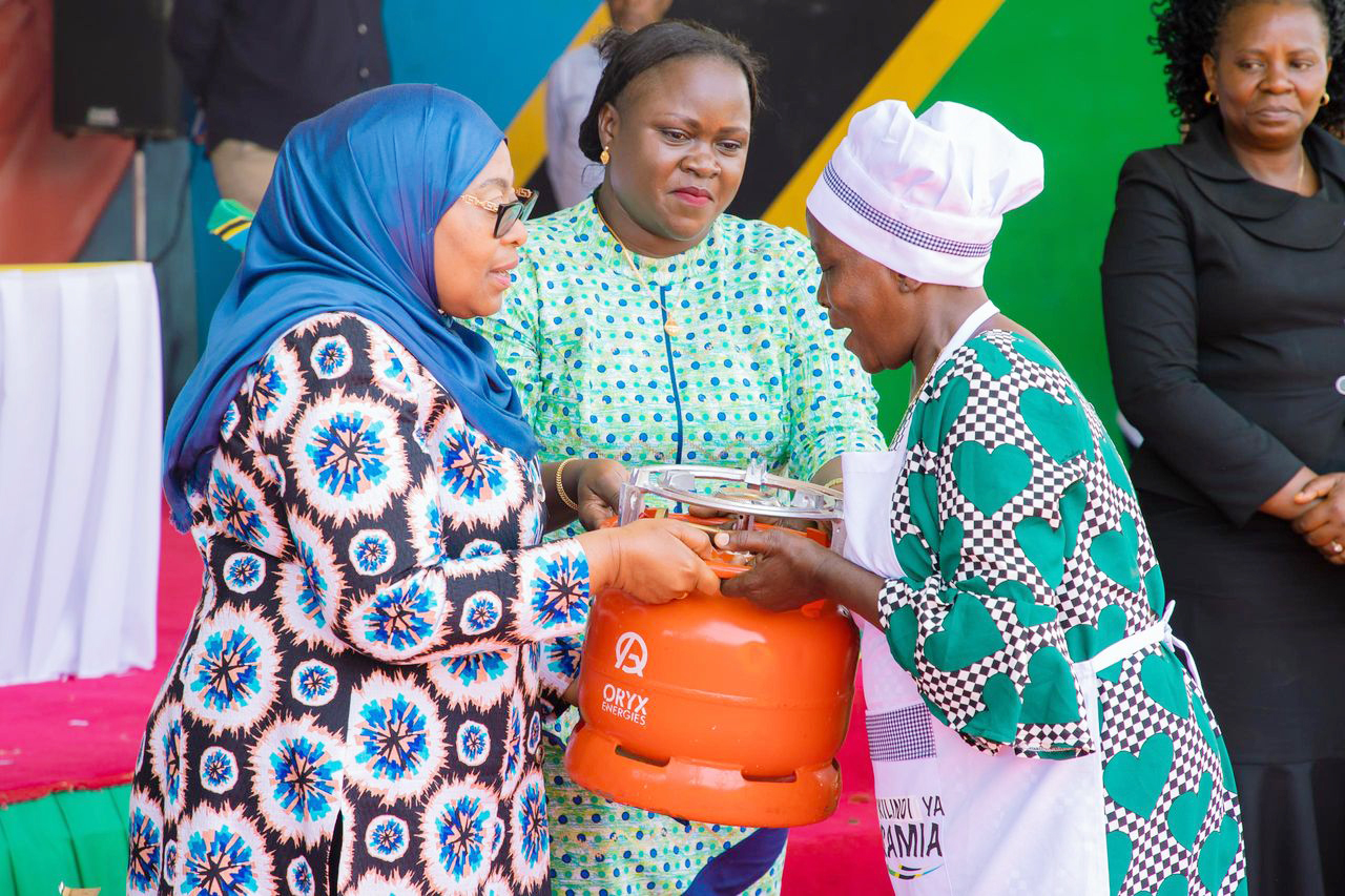 Tanzania UPS Cleaning Drive with subsidized gas cylinders
