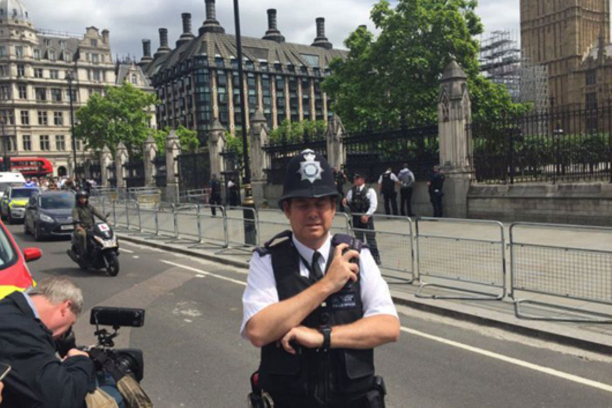 Man 'with knife' arrested outside UK parliament | The Citizen