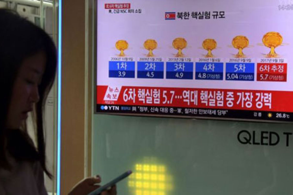 N. Korea quake 56 times more powerful than fifth nuclear test Seoul