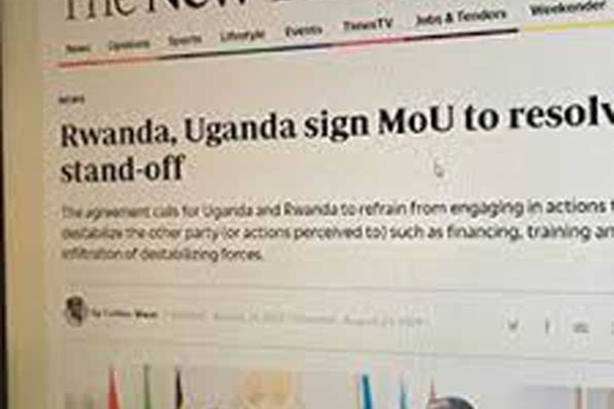 Uganda blocks online access to Rwandan newspaper, casting shadow over