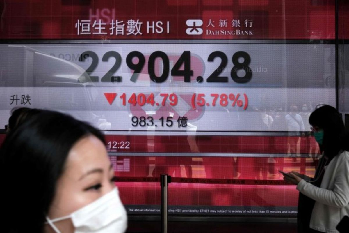 Asian markets sink as pandemic deaths soar | The Citizen