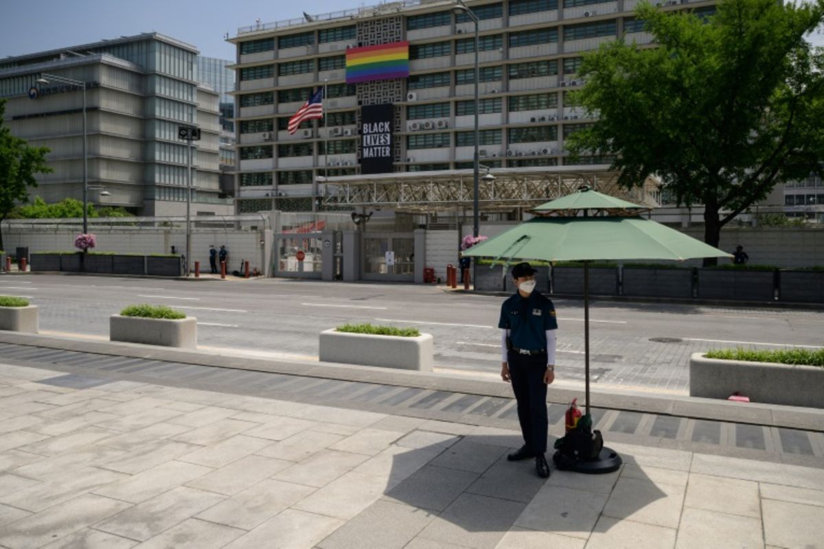 US embassy in Seoul removes ‘Black Lives Matter’ banner | The Citizen