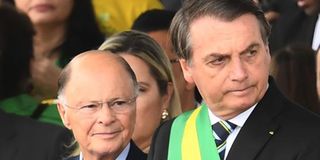 Edir Macedo and Jair Bolsonaro.