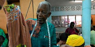 Ivorian-Burkinabe tailor Pathe'O