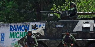 Mexican soldiers