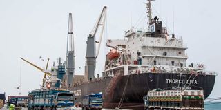 Berbera port in Somaliland