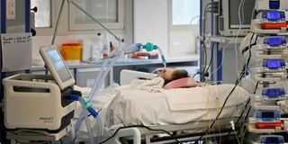 Covid patient