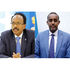 Somalia President Mohamed Abdullahi Farmaajo, Prime Minister Hussein Roble.