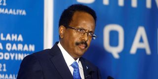 Somali’s President Mohamed Farmaajo.