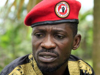 Uganda's Bobi Wine dares police, army 