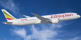 Ethiopian Airlines plane