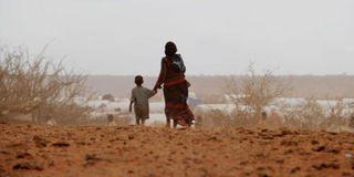 Drought in Somalia.