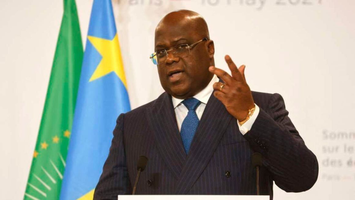 DRC President Felix Tshisekedi
