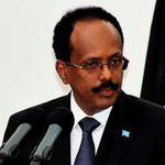 Somali President Mohamed Abdullahi Farmaajo.