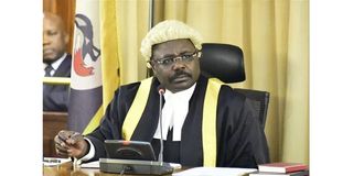 Uganda's Speaker of Parliament Jacob Oulanyah