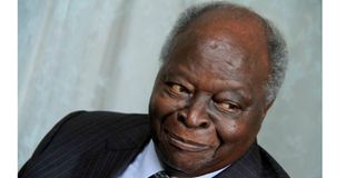 Former President Mwai Kibaki 