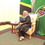 Chadema chairman Freeman Mbowe and Tanzanian President Samia Suluhu.