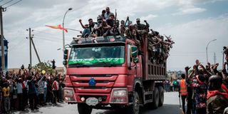Journalists arrested during Tigray war.