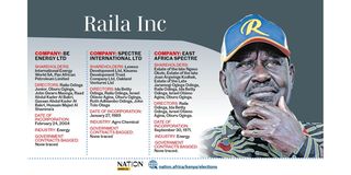 raila odinga wealth be energy infographic spectre international 