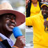 Presidential candidates Raila Odinga and William Ruto