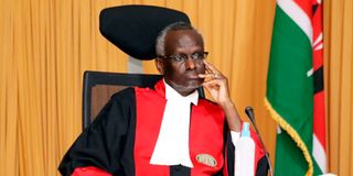 Justice Isaac Lenaola.