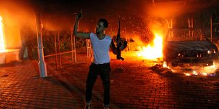 US consulate compound in Benghazi