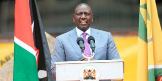 President-elect William Ruto.
