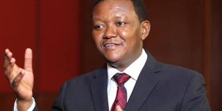 Foreign and Diaspora Affairs minister Alfred Mutua