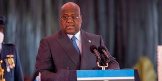 DR Congo President Felix Tshisekedi.