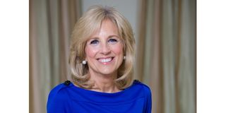 US First Lady Jill Biden.