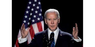 US President Joe Biden