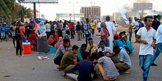 sudan protesters