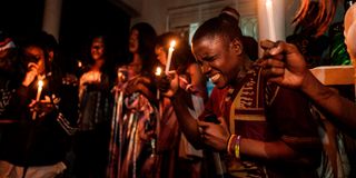 Members of Uganda transgender and LGBTQ community