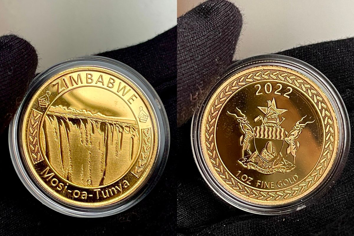 Zimbabwe launches gold coins to cushion economy The Citizen
