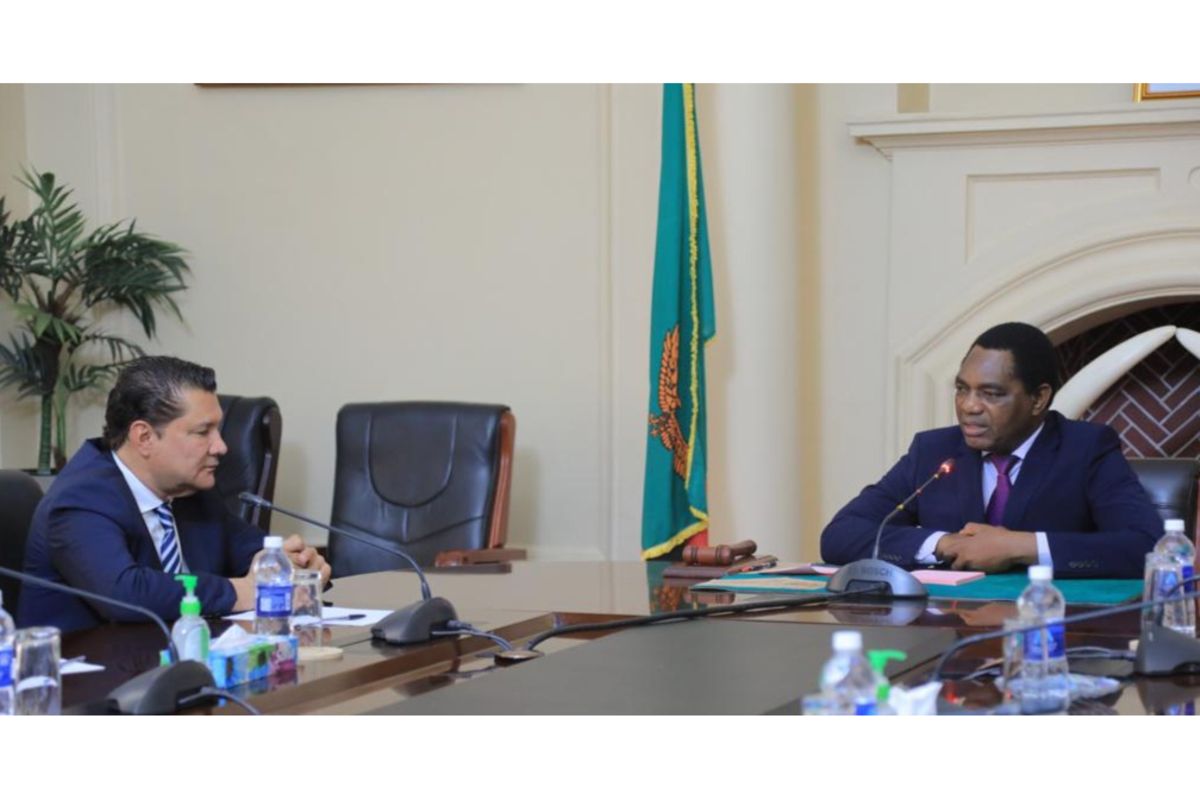Rostam Aziz meets Zambian President to discuss investment opportunities