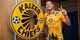 Kaizer Chiefs defender Luke Fleurs