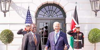 Ruto Biden pic