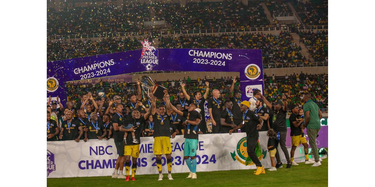 Celebrations as Yanga officially crowned the 2023/2024 Tanzania