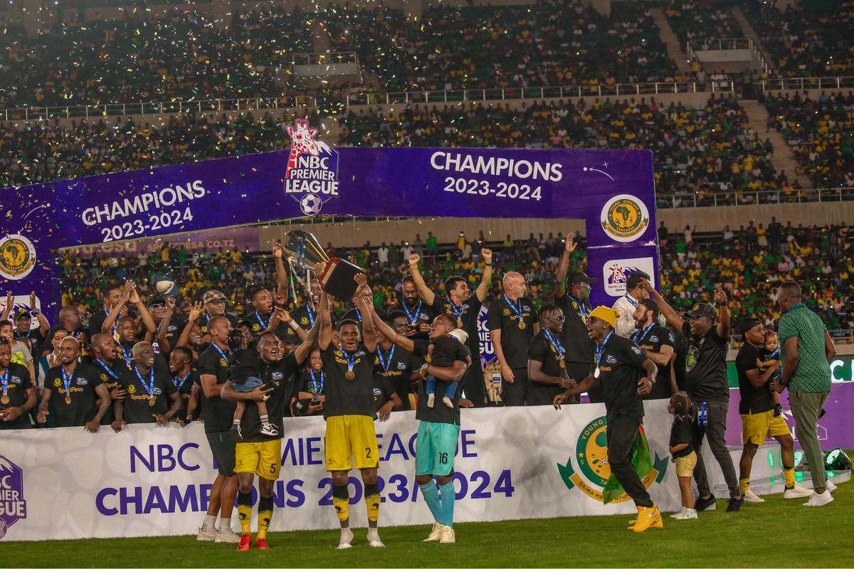 Celebrations as Yanga officially crowned the 2023/2024 Tanzania