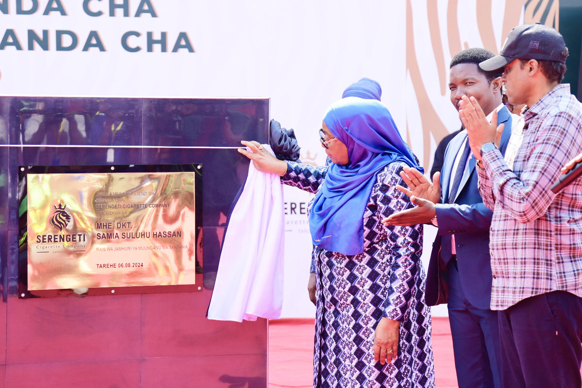 Samia launches $300 million cigarette factory in new boost to Tanzanian  farmers