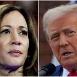 Kamala Harris and Donald Trump