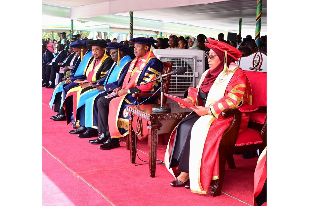 Samia Honors 296 New Officers at Monduli Military Academy