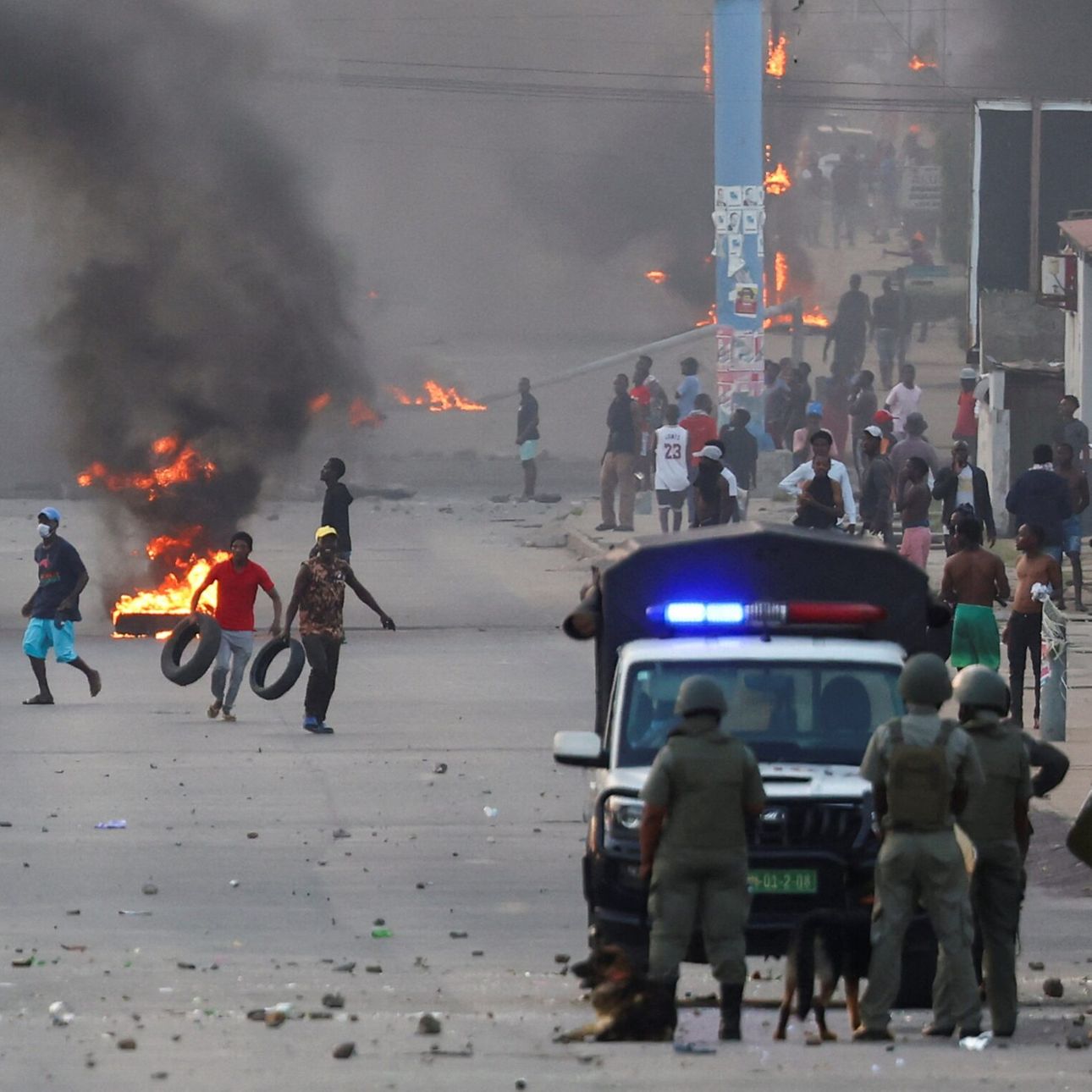 Mozambique prison riot leaves 33 dead as civil unrest grips country ...