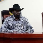 President Salva Kiir and Riek Machar