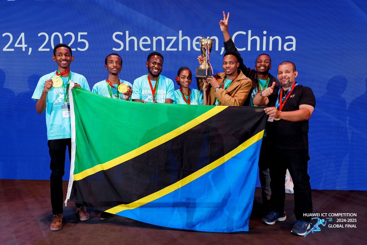 Tanzanian students shine in China at global ICT competition