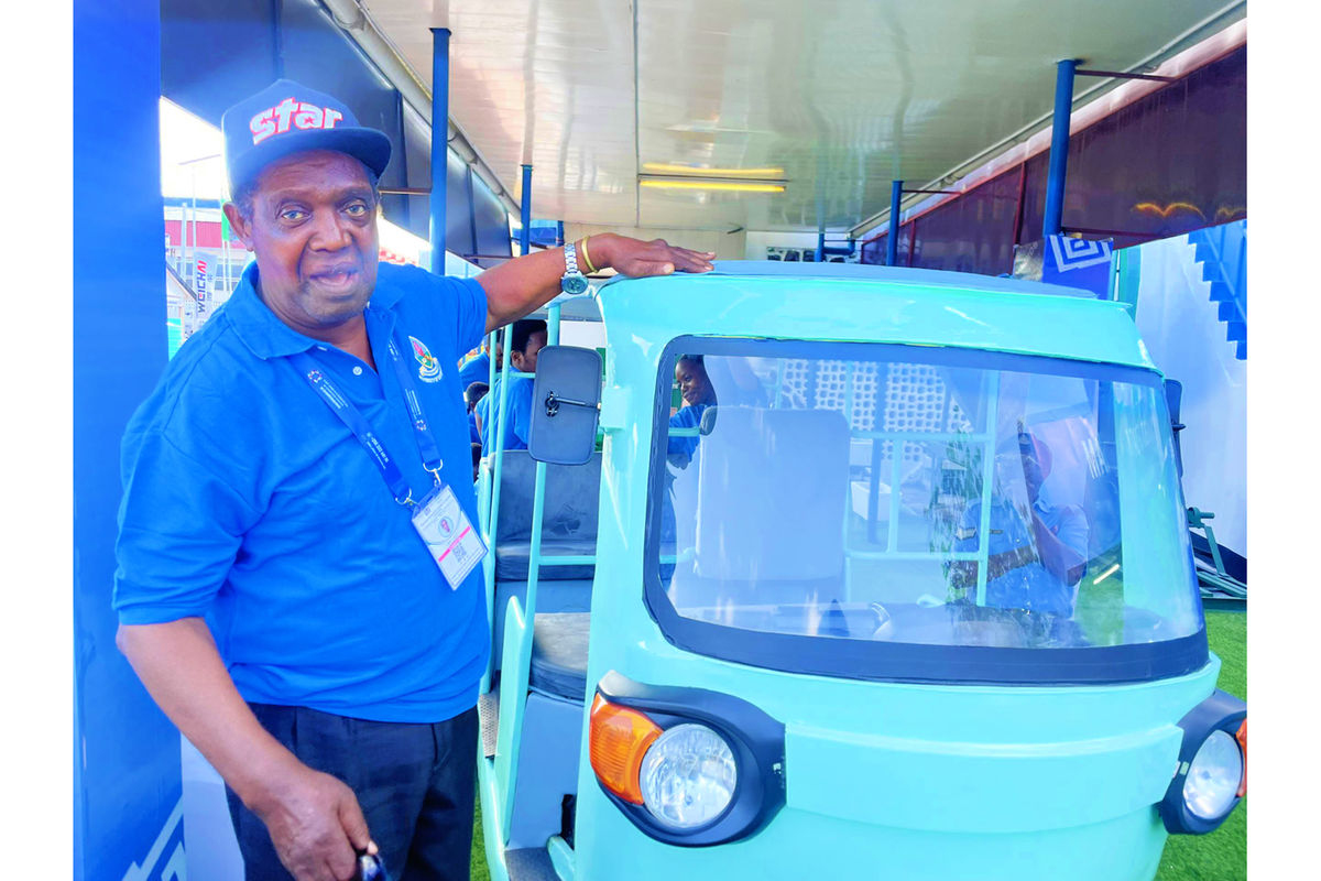 Tanzanian innovator unveils water-cooled, fuel-efficient tricycle for African roads