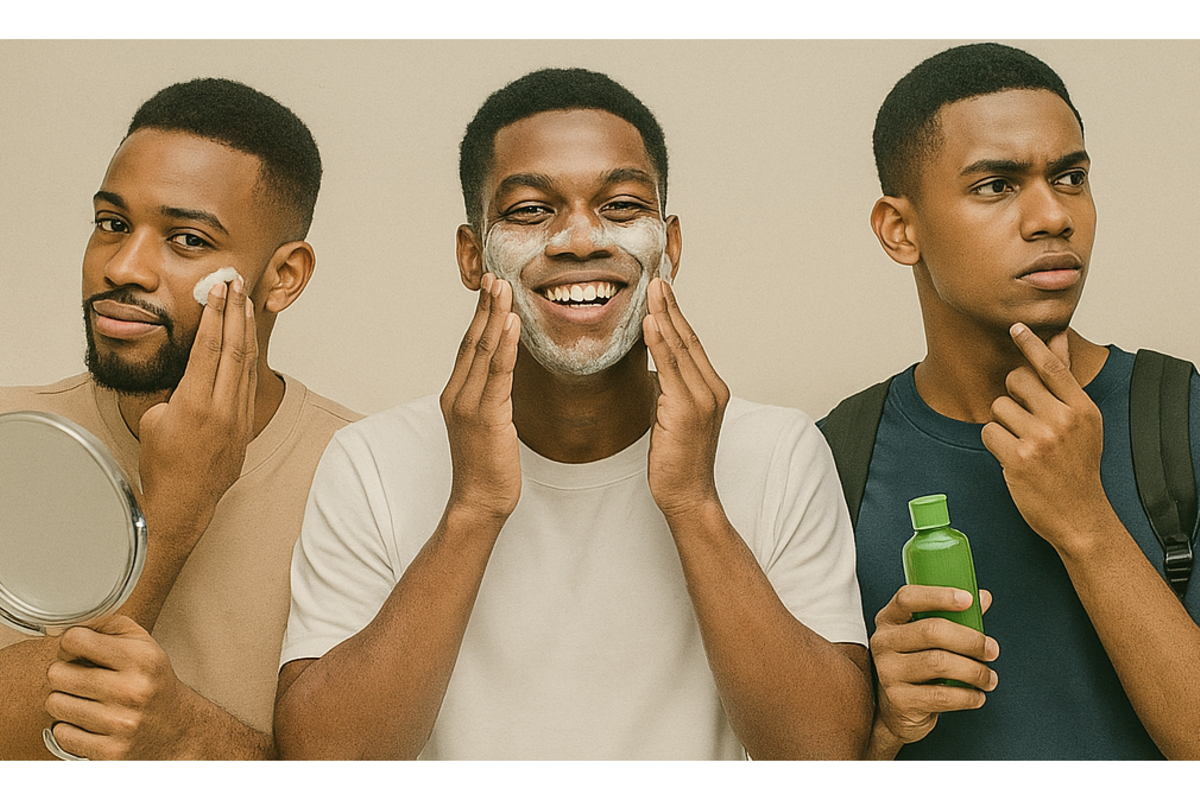Why Tanzanian young men are ditching stigma for healthy skin