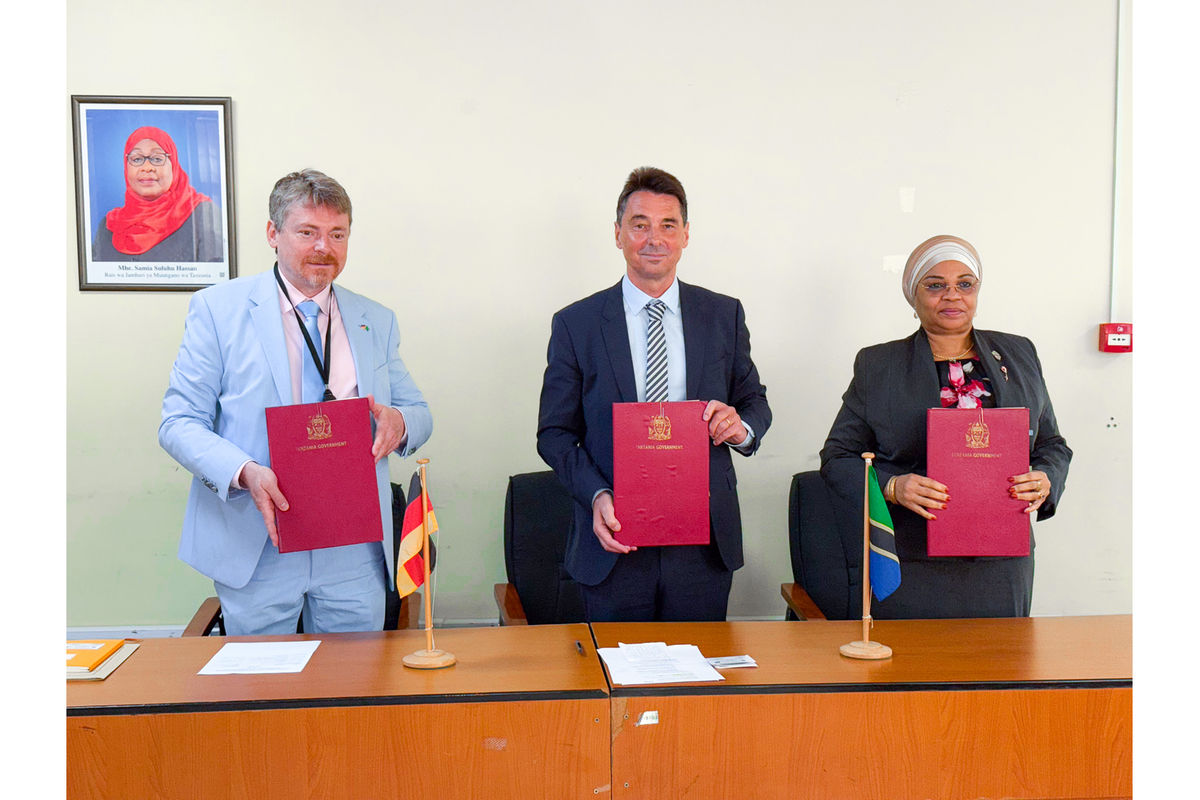 Tanzania, Germany sign Sh78.6bn grant deal for climate resilience and conservation